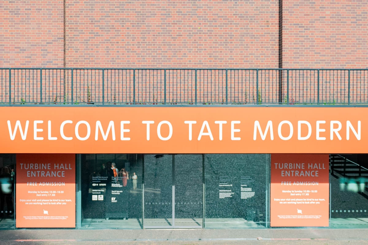 Façade du Tate Modern à Londres