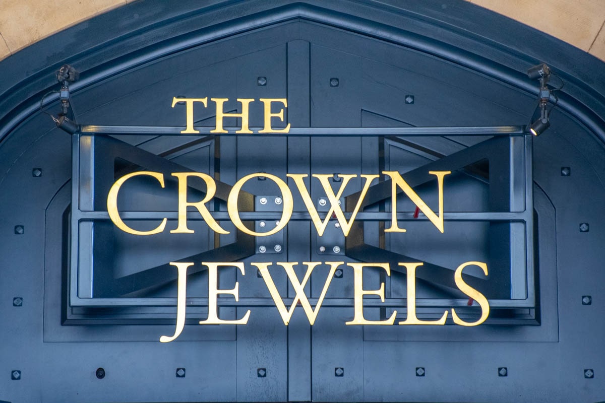 The Crown Jewels à la Tour de Londres